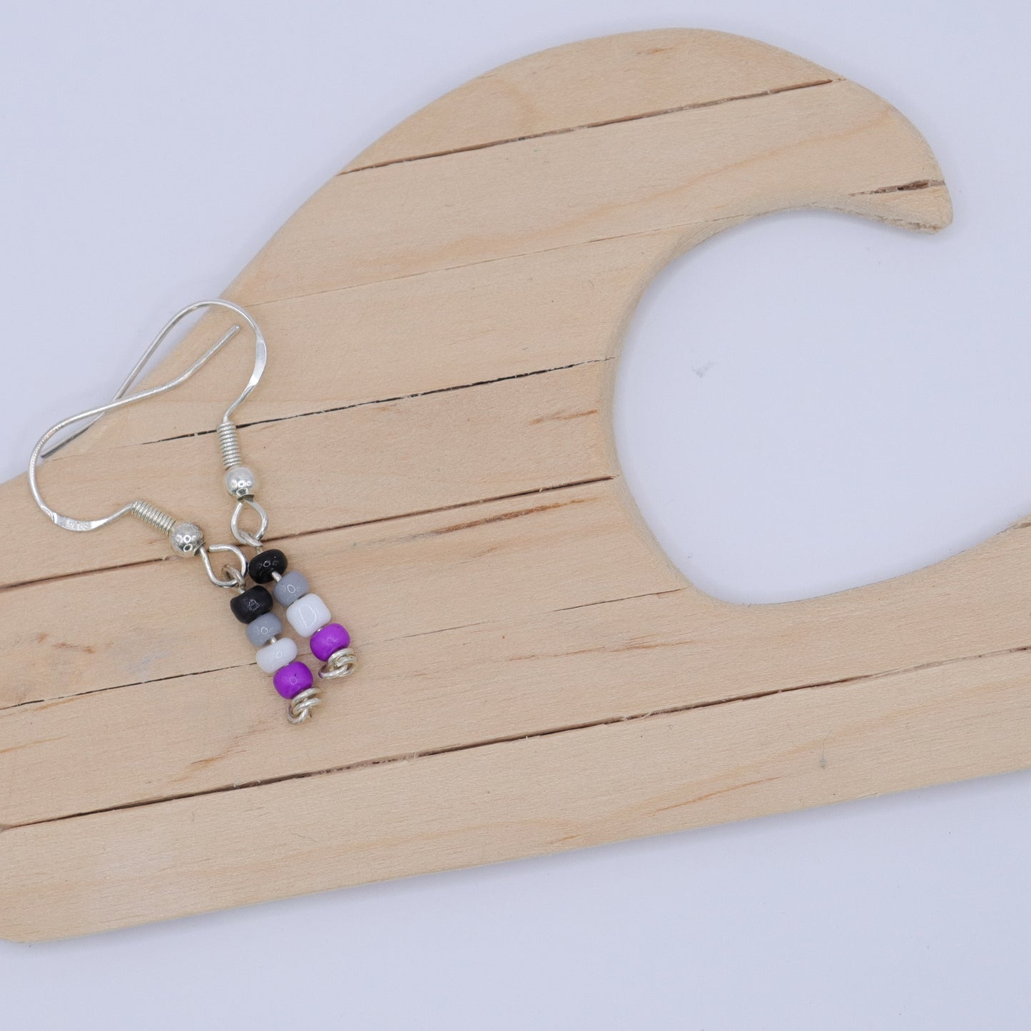 Pride Flag Bead Earrings