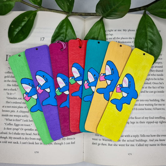 Reading Shark Bookmark