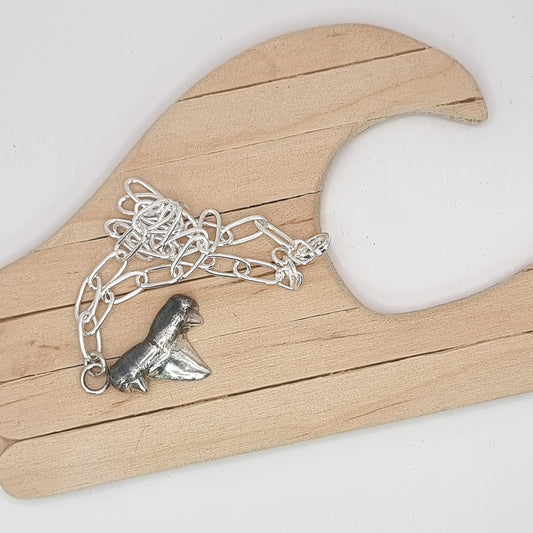 Fine Silver Shark Tooth Bracelet